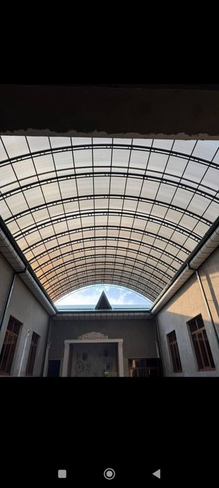 Том, Навес Лексан, металлоконструкция хизматлари