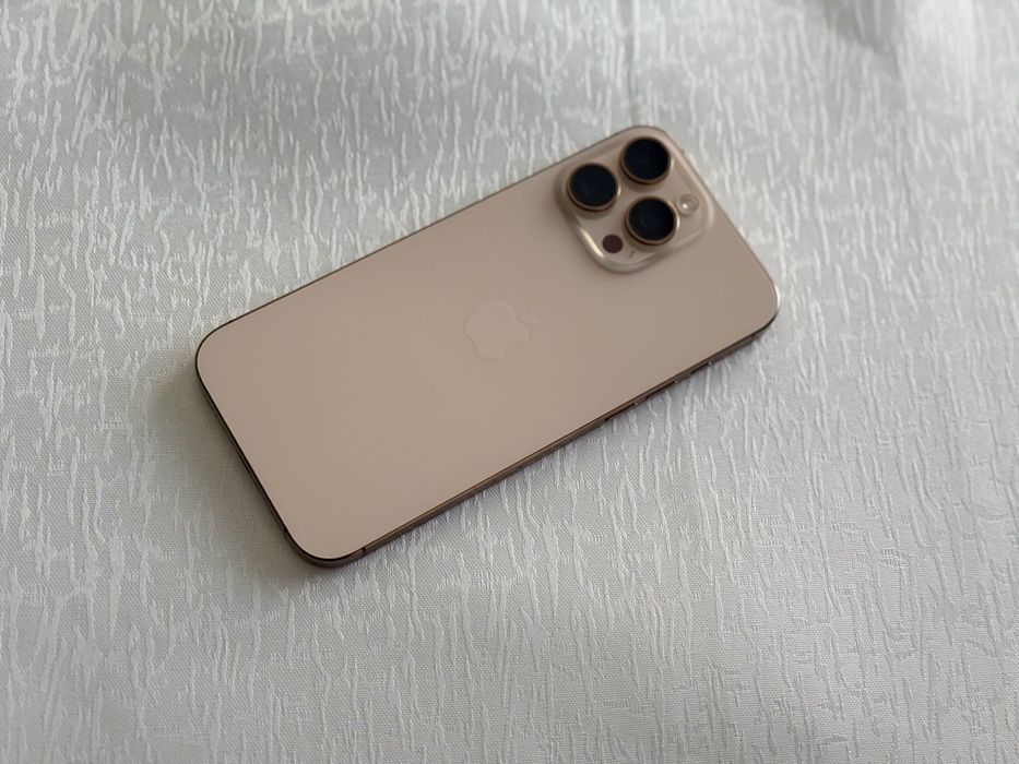 Iphone 16 Pro MAX 256GB Desert Titanium 10/10 Garantie Neverlocked