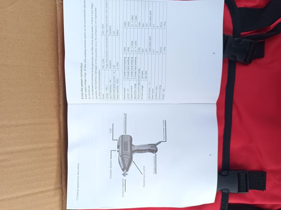 Ръчен електрожен KAIDIAN  цена 60€