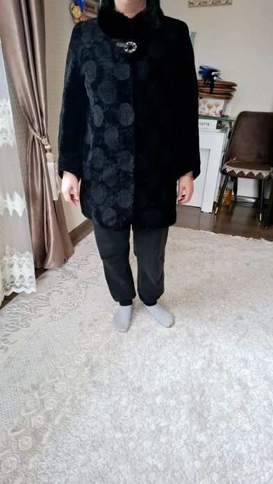 Шуба мутон натуральный