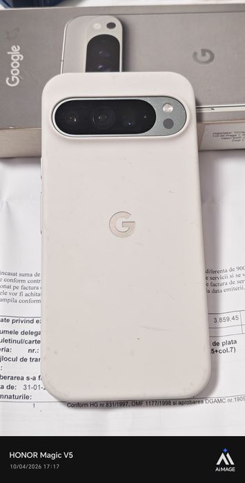 Google Pixel 9 Pixel XL -256 GB Hazel / Husa Originala bonus / Garanție