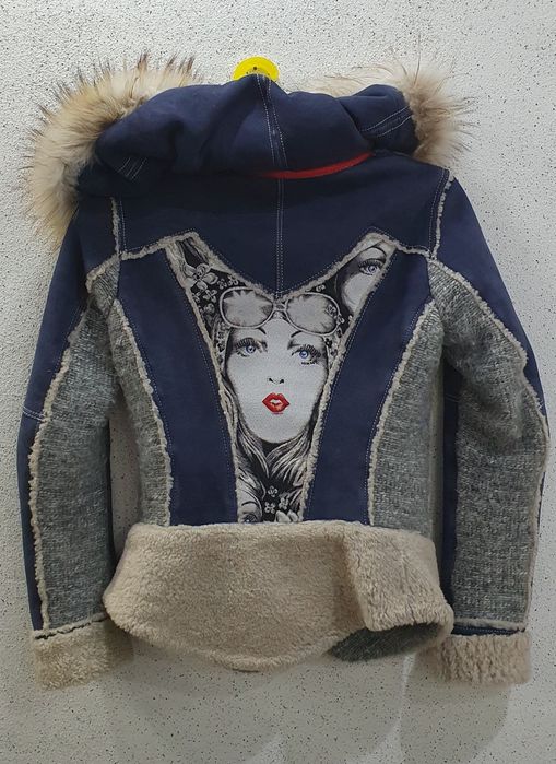 Дубленка, куртка с капюшоном