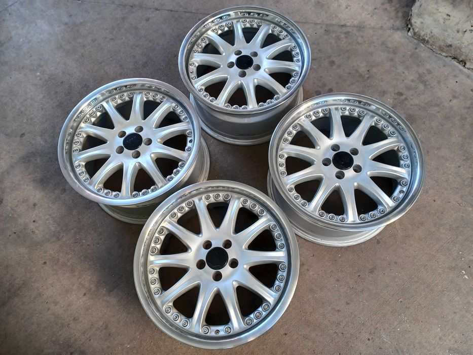 4 бр. алуминиеви джанти RH 17'' 5x100 , централен отвор 64.1, ET35, 8J