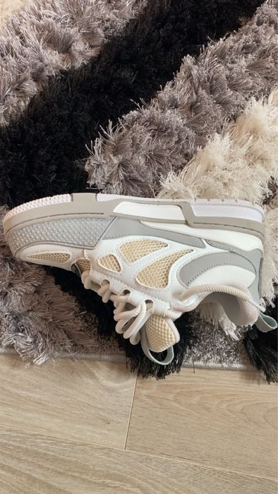 Lv skates alb gri crem