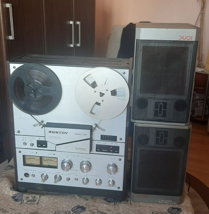 Magnetofon Rostov 105 + 2 boxe