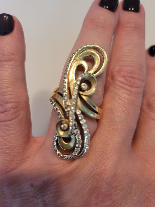 Кольцо золото желтое 585 вес 11 гр