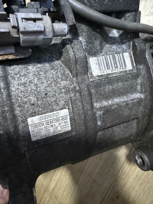 Compresor AC Aer Conditionat Bmw Seria 5 6 F10 F12 F01 3.0 N57 258/313 7SBU17A GE447260-4532 HFC134a ND-O8 -D8P 11302