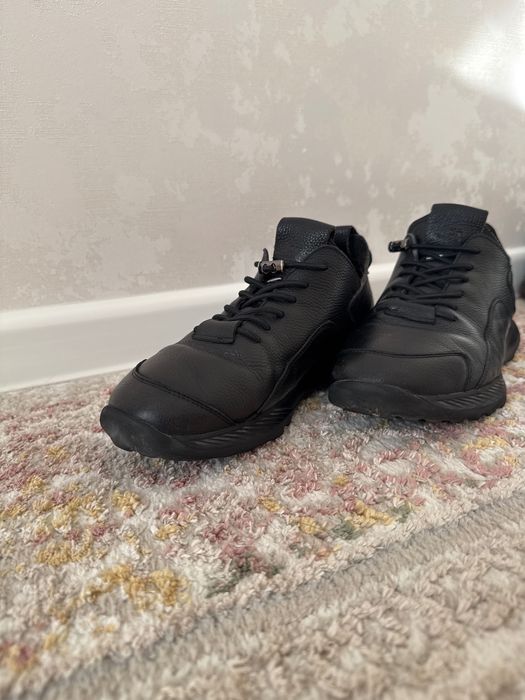 Чисто кожанные сапоги