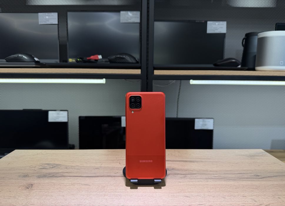 Samsung A12, 32 GB, красный, 2513/А10