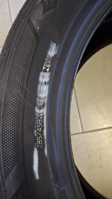 2бр летни гуми  Hankook Ventus S1 evo3 285 45 21
