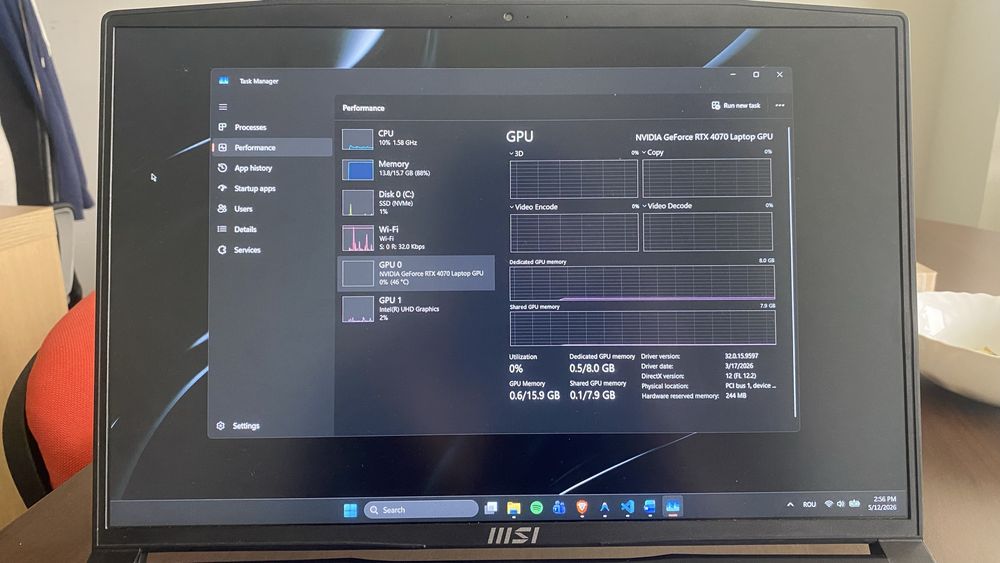 Laptop Gaming MSI Crosshair 16 A13V