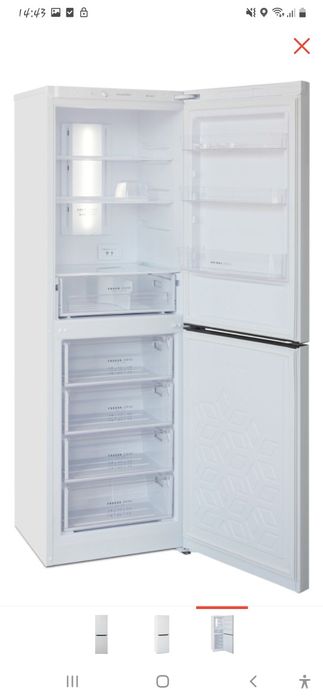 Продам холодильник Бирюса 840NF белый