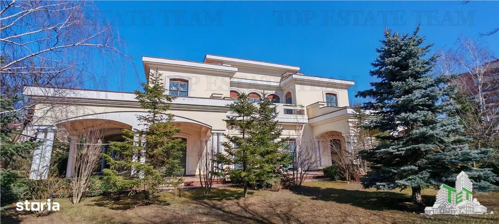 Vila somptuoasa, 10 + camere, S+P+1, 1100mp utili, cu toate utilitatil