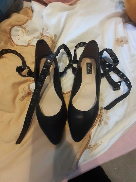 Pantofi din piele nr 36