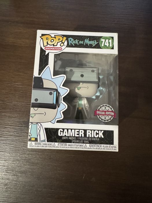 Gamer Rick funko