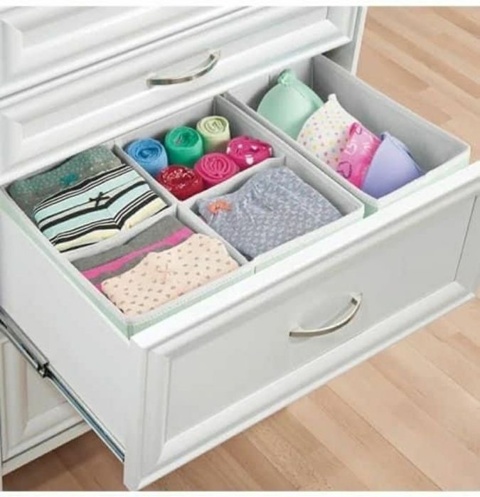 Organizatoare sertar, set 4 buc