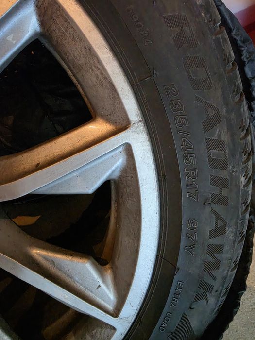 Оригинални джанти Audi с гуми 17"