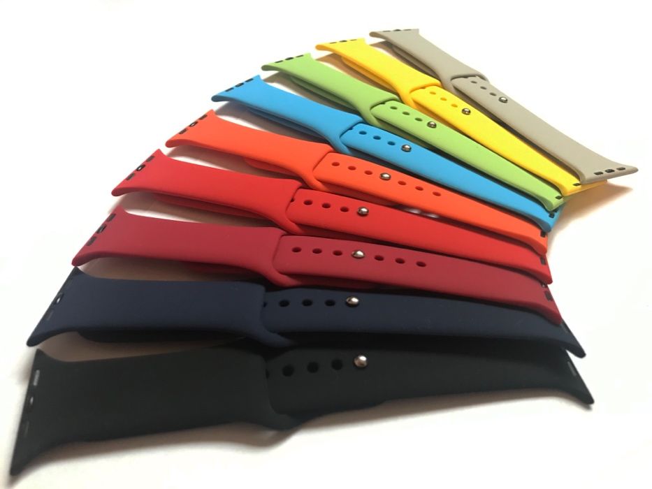 Bratara curea Apple Watch 42/44/45/49 mm din silicon