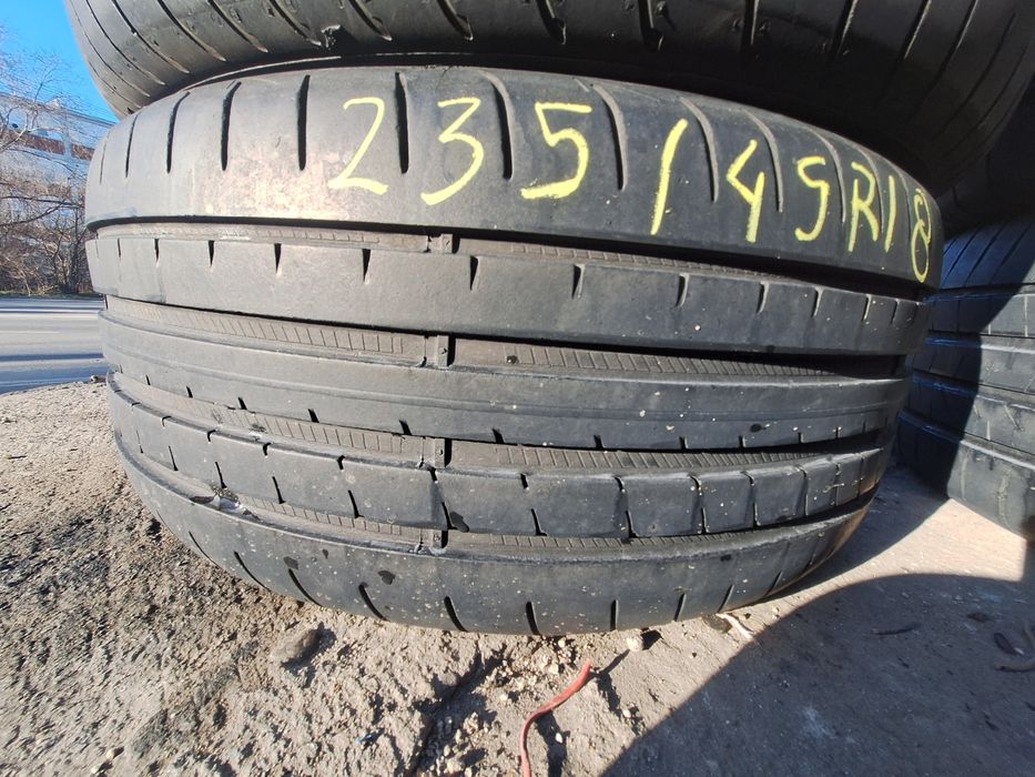 Vând 4 anvelope vara 235/45r18 dot 2022  Goodyear