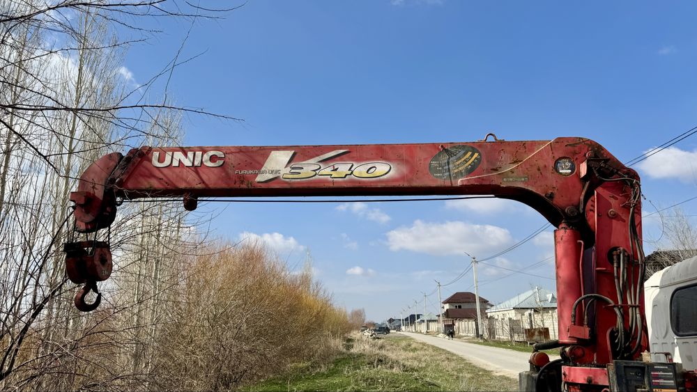 Unic манипуляторная установка КМУ
