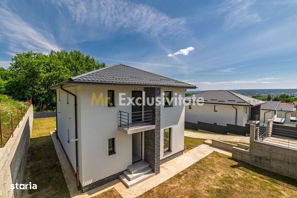 Casă individuală nouă P+1 - 140 mp - Teren 663 mp - Argeșelu
