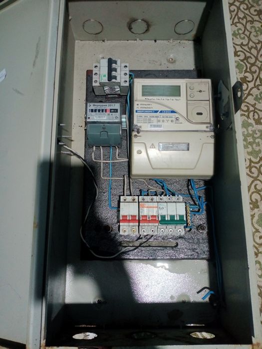 Электро счётчик,