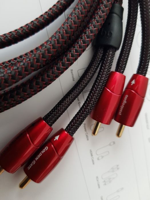 AudioQuest Golden Gate 2RCA–2RCA, 1,5 m