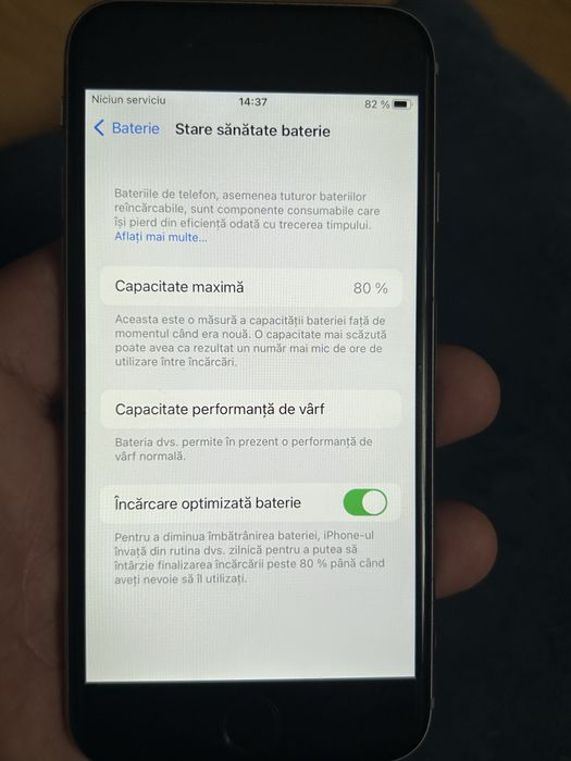 Vand - iPhone 6s , space gary ,128 gb , impecabil