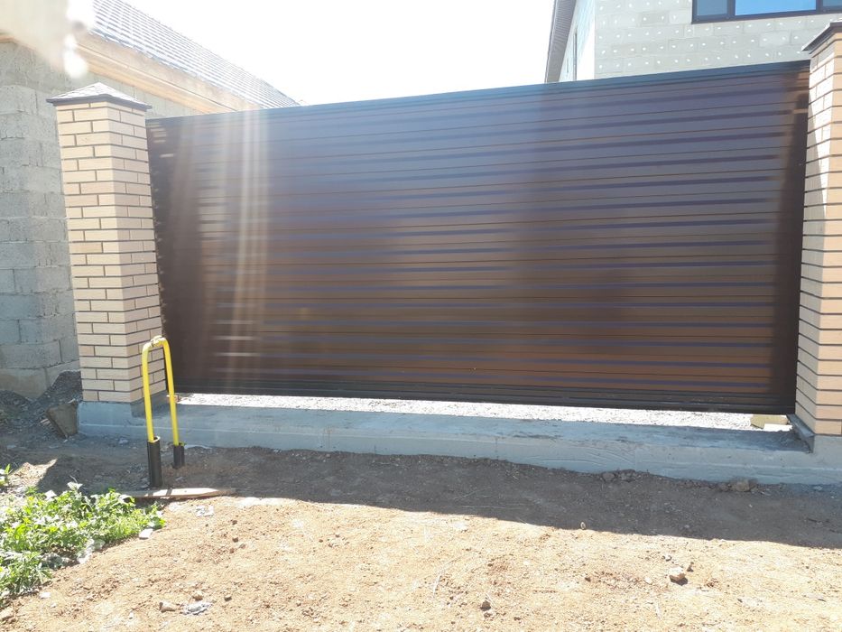 Автонавесы-откатные ворота.