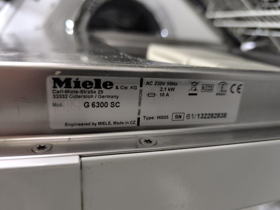 Съдомиялна Miele G 6300 SC - 60см. Свободностояща.
