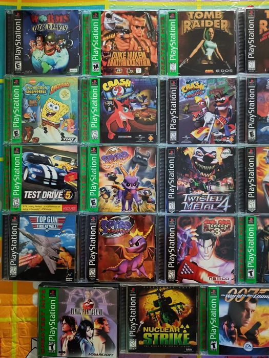 Ps1 игры на дисках лицензионные ntsc