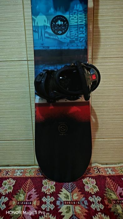 Placa snowboard 160 Nideker -legaturi boots