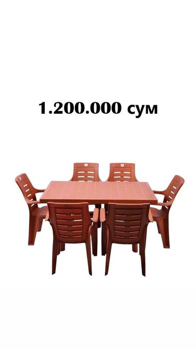 4 va 6 kishilik Stol stullar/ Стол-стули для 4 и 6 людей