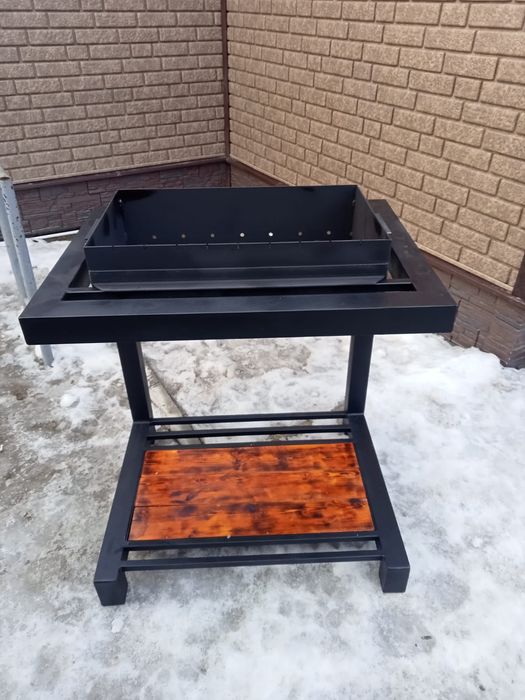 Мангал в стиле лофт