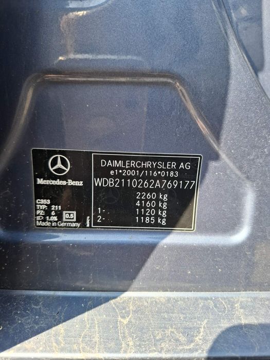 Заден капак за Мерцедес Е класа 2005г.W211 седан