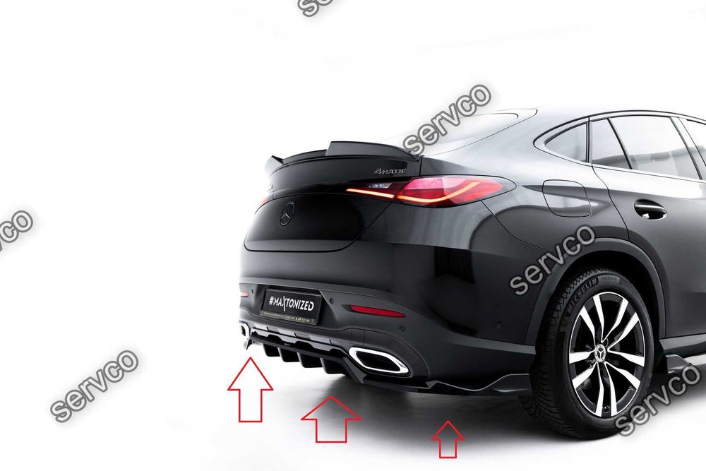 Prelungire bara spate Mercedes GLC Coupe C254 2022- v2 - Maxton Design