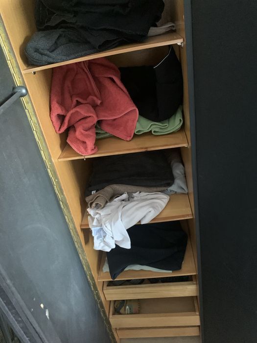 Шкаф советский перекрашен