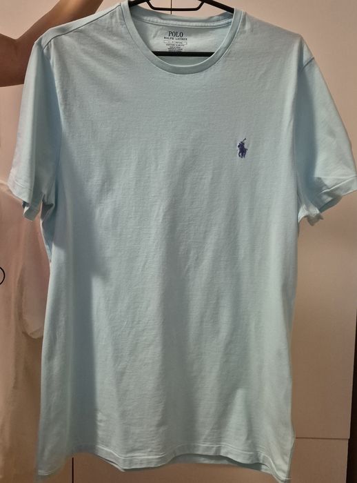 РАЗПРОДАЖБА! Оригинална тениска Polo Ralph Lauren -Размер Л-Azure Blue