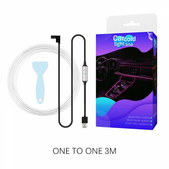 Лента за амбиентно осветление USB 3м