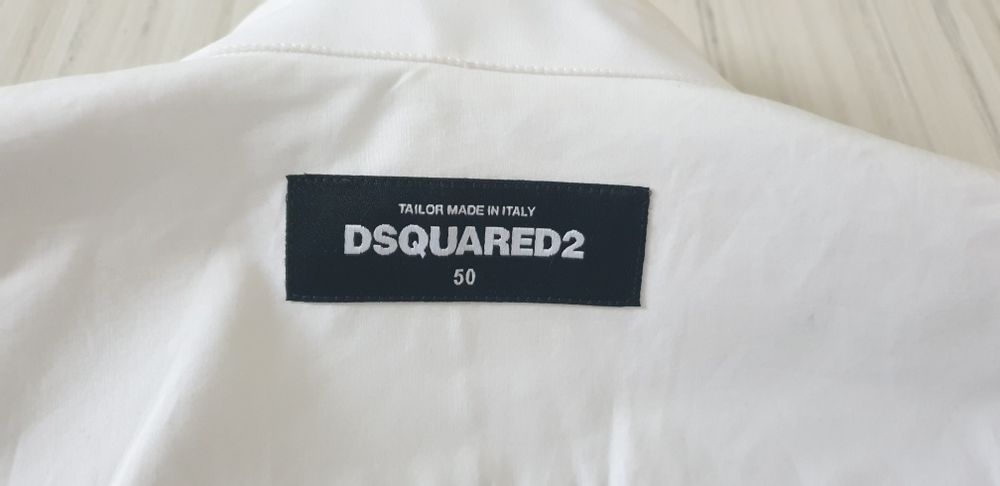 DQUARED2 Cotton Made In Italy Mens / 50 / L НОВО ! ОРИГИНАЛ Мъжка Риза