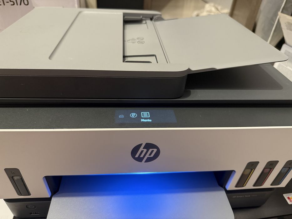Imprimanta multifunctionala ciss hp 7605 noua