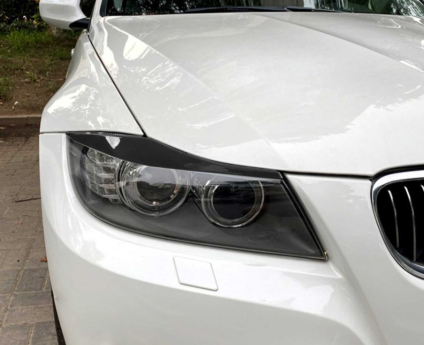 Вежди за фаровете за БМВ 3 серия Е90 Е91 BMW e91 e90 черни пиано лак