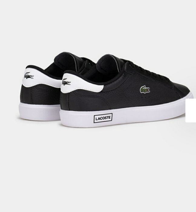 Маратонки Lacoste черни и бели, 37/36 номер