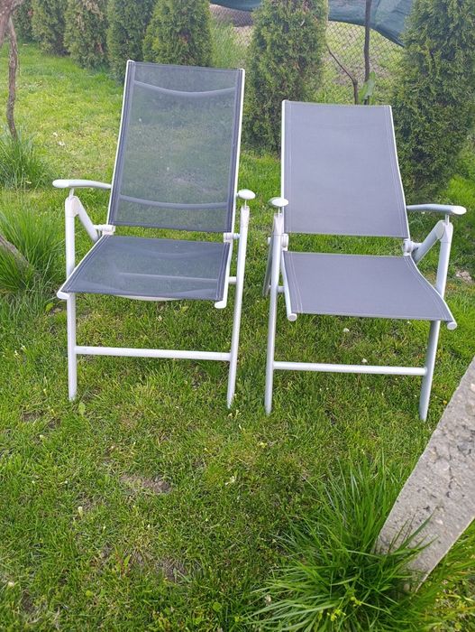 Сгъваеми алуминиеви къмпинг столове