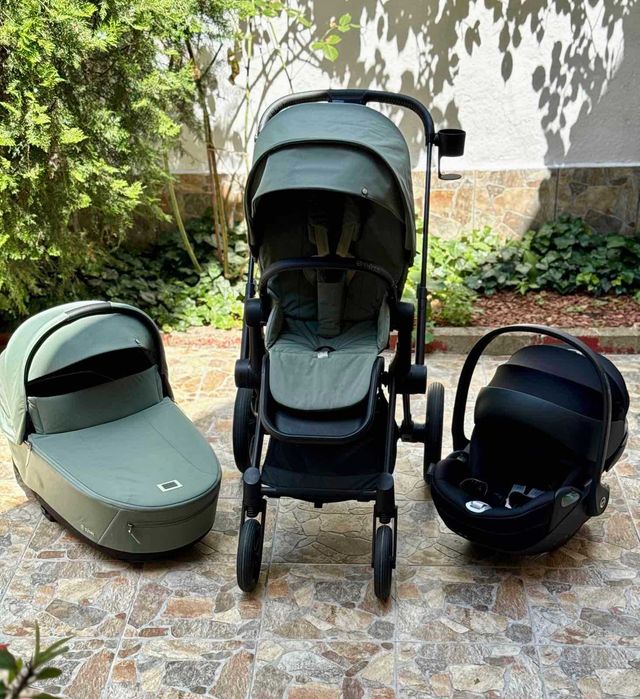 Детска количка Cybex Priam 4 + Cloud T i-Size Plus – ПЪЛЕН КОМПЛЕКТ от Raya Toys