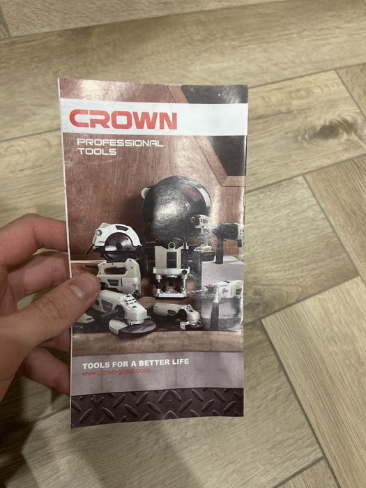 Продам болгарку Crown