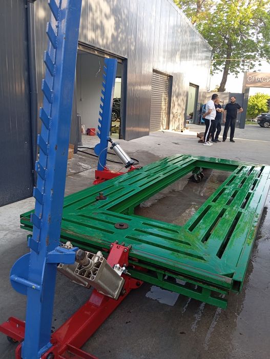 Стапель,стенд, кузовной.электро-пневматика.