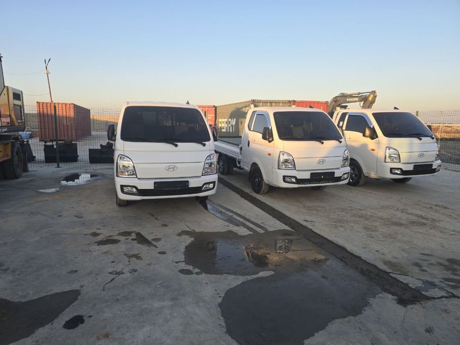 HYUNDAI porter пропан газ год 2024 мотор 2,5 турбина  цвет белый