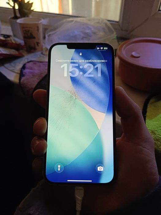 Обмен iphone 12 pro max 256gb Face id работает акб 80%