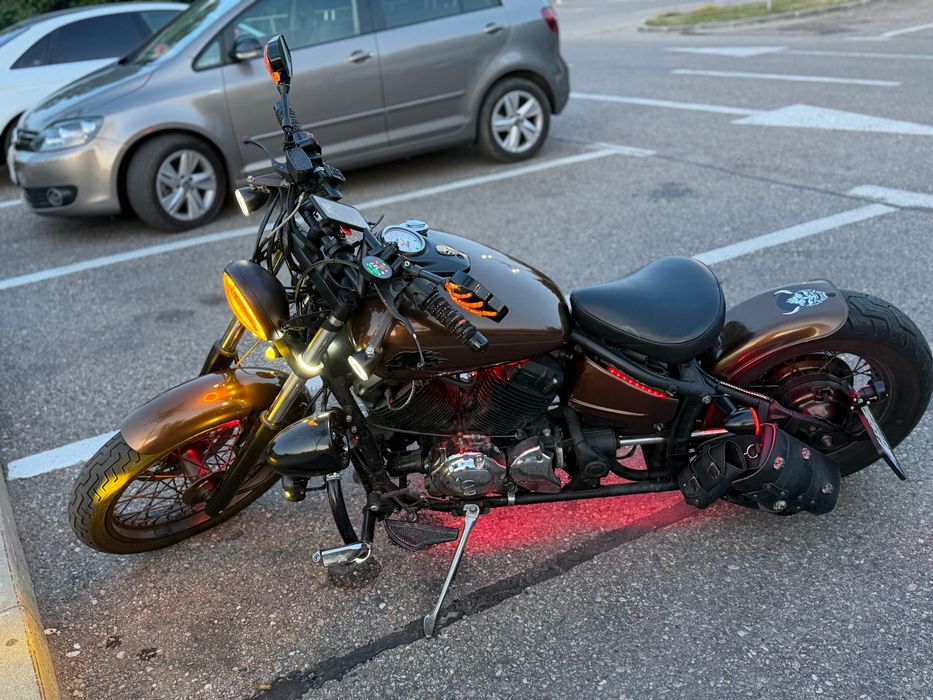 Bobber Omologat Yamaha Dragstar XVS / nu Harley / nu Honda / nu suzuki